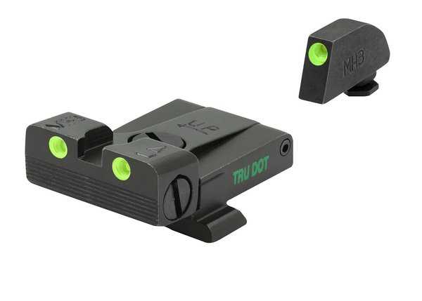 Meprolight Tru-​Dot® Nachtvisierung Adjustable Glock 17/19
