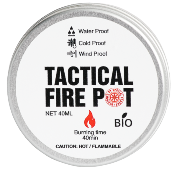 Tactical Fire Pot, Brenngel 40g