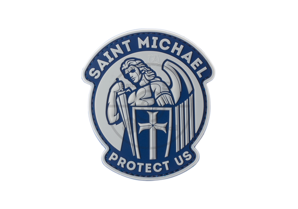 Saint Michael Rubber Patch Color