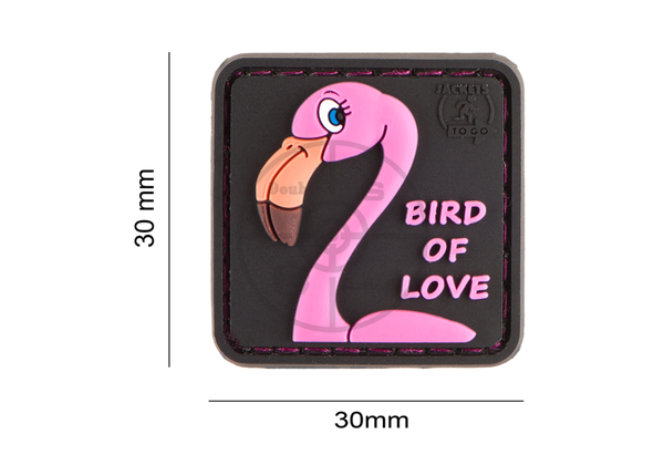 Bird of Love Rubber Patch