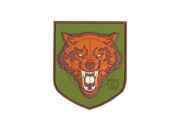 Wolf Shield Rubber Patch Color