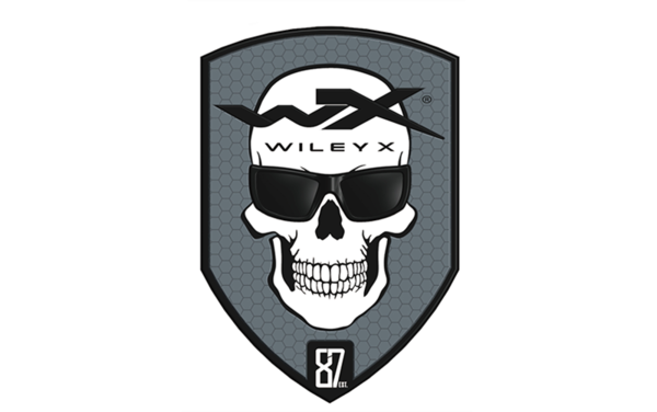 Wiley X Patch Skull Grau